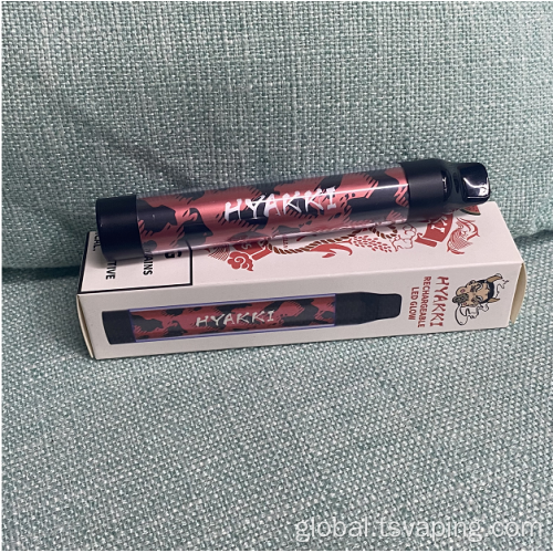 China Can Rechargeable HYAKKI Vape Ecig Disposable Manufactory